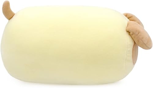 Vista 21 de Manta pequeña Anirollz Plush de 6 pulgadas Rollcake,Donut de chocolate,Sushi de huevo,Hotdog,Nori Maki,Sushi de salmón,Tempura de camarones,Sushi