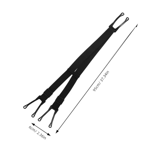 minkissy Hockey Duty Belt Suspenders Skid Elastic Pants Support Durable Wear Resistant Design for Winter Sports for Adults Enhanced Stability for Ice Hockey - Thumbnail 4
