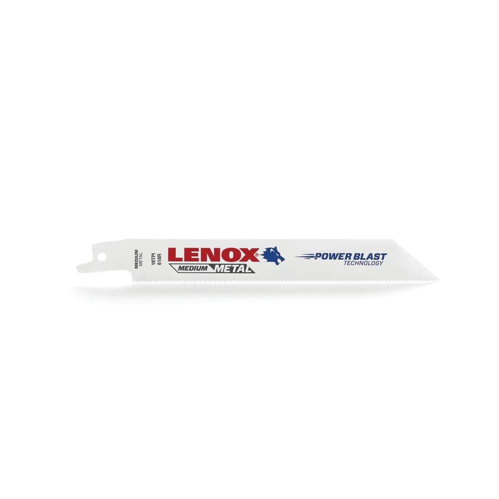 Lame de scie sabre Lenox 20529b618r éviter la casse lors de la coupe de profilés métal