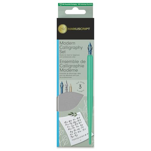 Manuscript moderne de calligraphie écriture cursive kit dessin lettrage
