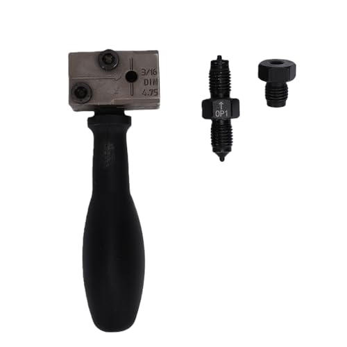 Kit aqxreight de abocardado de 3/16 pulgadas para cambiar líneas de freno rotas