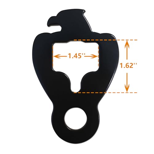 Image of Highwild T-Post Target Hanger - Bald Eagle Style (2 Set)