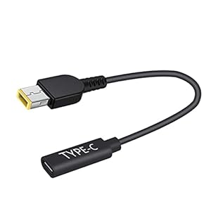 M I A 65W USB C PD Type C Vrouwelijk aan Slanke Tip Power Laadkabel voor – Thinkpad