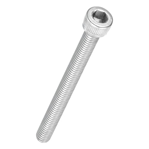 Kozelo 20pcs Tornillos de Cabeza Hexagonal - [M6-1 x 60mm] Acero Inoxidable 304 Totalmente Roscado Allen Tornillo para Motor...