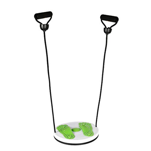 BESPORTBLE Tábua de cintura com alças para torção na cintura, placa de treino com torção de cintura,