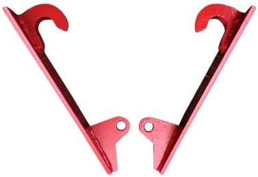 Euro Global Weld On Brackets (Pair), Fits John Deere Global Euro Loaders