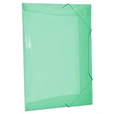 DAC 501PP-VD Pasta Polipropileno Economic Oficio, 332 mm x 232 mm, Unitario, Verde