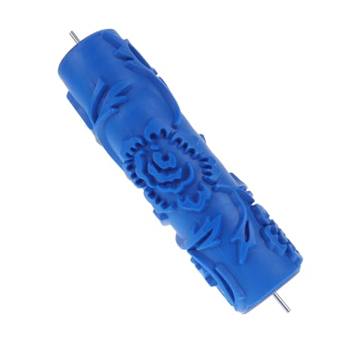 Angoily Patterned Paint Roller for Wall Painting DIY Embossing Textured Paint Roller
