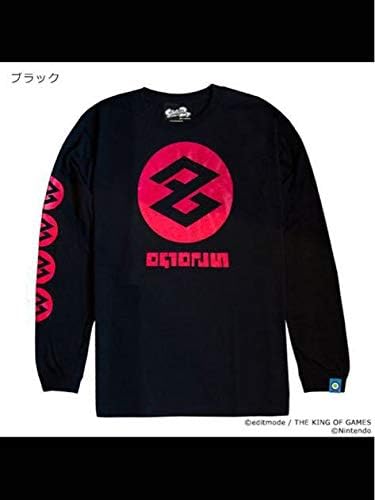 Amazon Co Jp スプラトゥーン2 タコロングスリーブtシャツ ブラックm ロンt ホビー 通販
