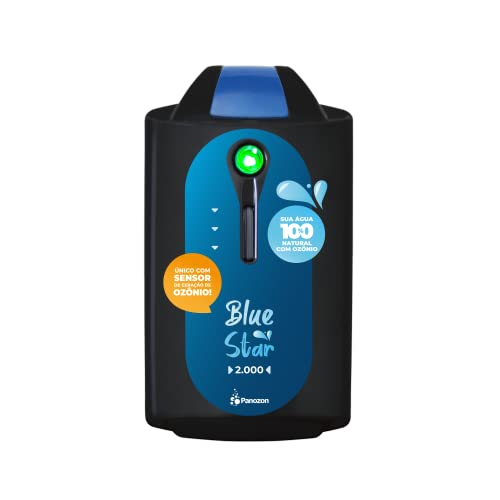 Panozon Blue Star 2000 – Tratamento Natural com Ozônio para Piscinas de Até 50.000 Litros (com sensor de geração de ozônio)