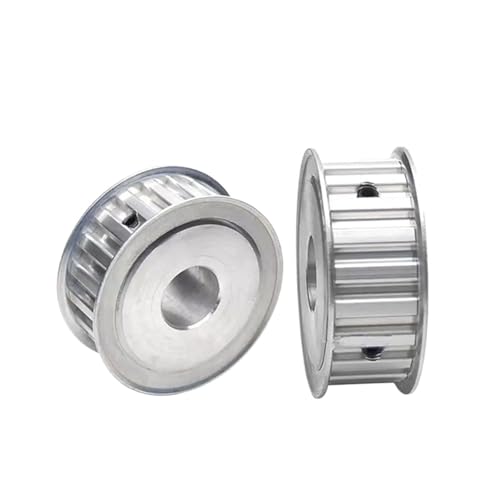Polea de distribución HTD 8M con chavetero de 6x2.8mm y 30 dientes para ejes de 19mm