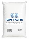 Saco Sal para Piscinas Ion Pure 25 kg - Sal Piscina Cloracion Salina - Agua...