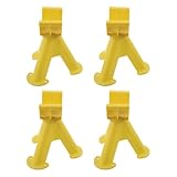 Support stable : grâce à sa structure tripode robuste, ce support de câbles stabilise les fils et câbles au-dessus du sol, minimisant ainsi les risques de dommages et de courts-circuits. support de câbles tripode en pvc