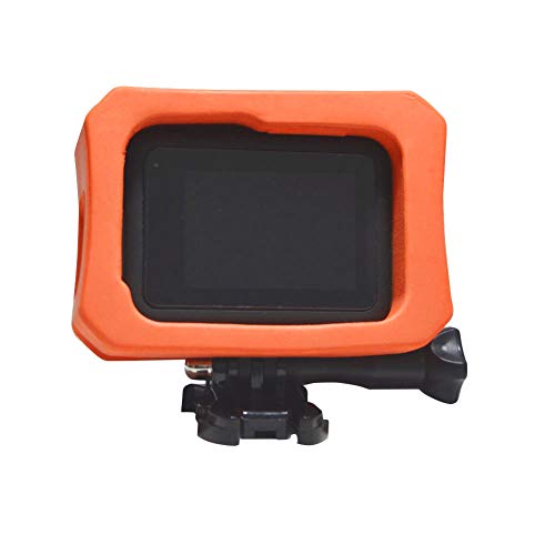Floaty Case - Float For Gopro Hero 8 Black, Floating Housing Anti-Sink Floater Frame Water Sports Accessory - Orange #TOP2