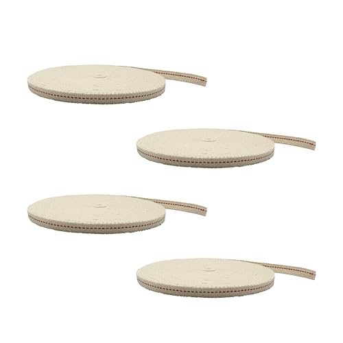 Light of Mine 3/8" Cotton Flat Wick 33' (4pk) for Lanterns