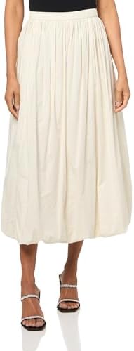 Lucky Brand Womens Bubble Poplin Maxi Skirt