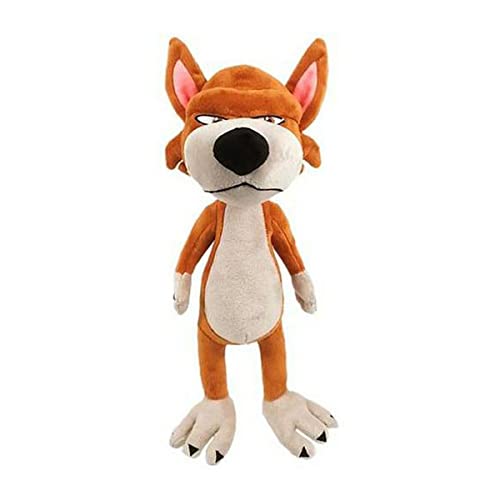 Bandai - La Granja de Zenón - Peluche Musical Lobo Beto AR80006 Multicolor Juega con los Personajes de la Granja de Zenón: Juguetes Auténticos, Peluches de Calidad.