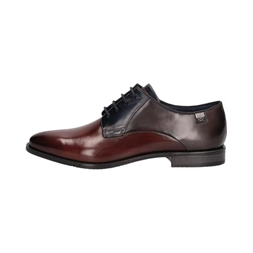 Zapatos con cordones hombre bugatti Dunkelbraun en talla 40 con ajuste cómodo 6