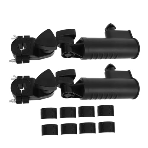 SAFIGLE 2個 クランプ オン 傘 アクセサリー 用 ゴルフ カート 傘 クランプ スタンド ホルダー クリップ カート サポート ゴルフ トロリ