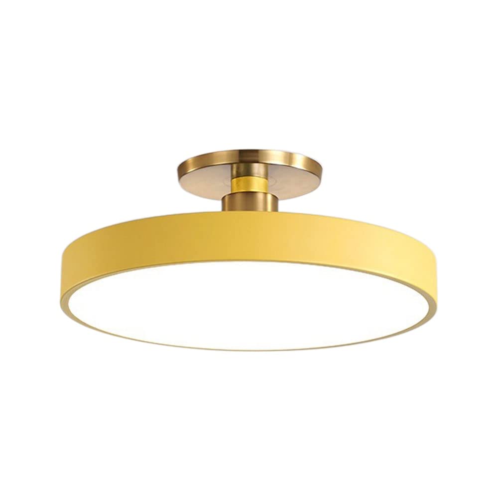 Plafonnier LED encastrable avec gradation tricolore pour entrée et couloir
