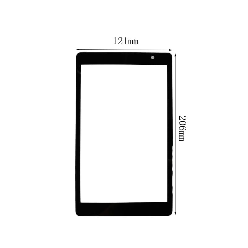 Generic 8 inch Touch Screen Panel Digitizer Glass for DIALN X8 X8G 2BAHU2023001, Black