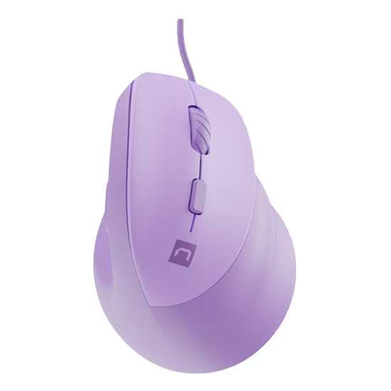 Natec Souris optique 12800 dpi universelle PE21415296 violette