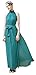VSVO Women Halter Neck Sleeveless Chiffon Maxi Dresses