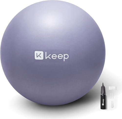 KEEP Pilates Small Exercise Ball with Pump