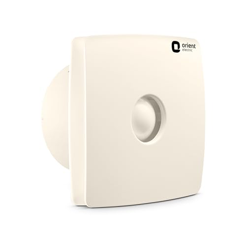 Image of Orient Smart Air Neo 150 mm | White | Elegant Design | Powerfull air suction | Glass and wall mountable | Ideal for kitchen & bathrooms | 2 year warranty