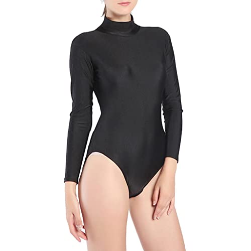 Maillot de bain à manches longues pour femme pour nager sans avoir froid grâce au zip dos