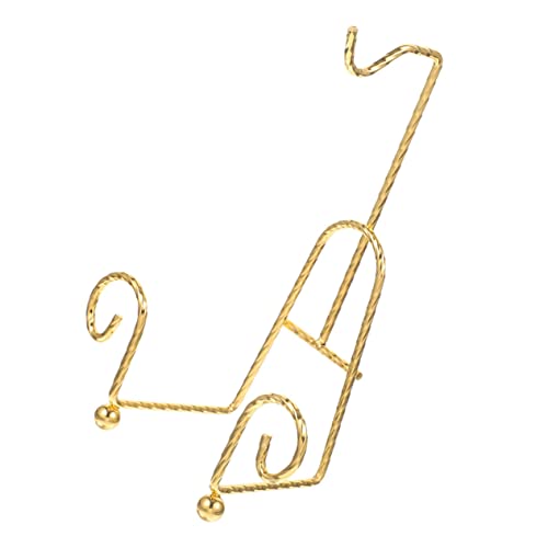 HOOTNEE Elegant Cup Display Stand Stylish Metal Tea Holder for Home for Organizing Plates and Dishes for and Bedroom Use