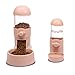 Luyismer Pet Dog for Cat Automatic Feeders Drinking Bowls Container Cage Durable to Use Gift Large Capacity and Large Water Sink
