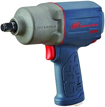 Ingersoll Rand 2235TiMAX 1/2” Drive Air Impact Wrench – Lightweight 4.6 lb Design, Powerful Torque Output Up to 1,350 ft-lbs, Titanium Hammer Case, Max Control, Gray