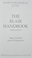 Instructor's Manual the Blair Handbook 0130857521 Book Cover