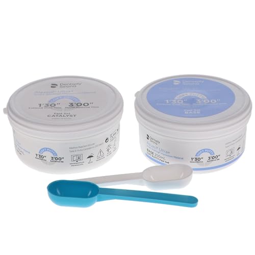 Dentsply 678708 Aquasil Ultra+ Soft VPS Dental Putty Fast Set 2/Pk 250 mL