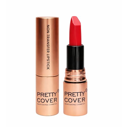 Image of Lightweight Liquid Lipstick - Highly Pigmented, Non-Drying Formula for Bold & Beautiful Lips 3.8g (CORAL RED)