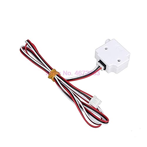 Lysee 3D Printer Parts & Accessories - 200pcs/lot 3D Printer Filament Break Detection Module with 1M Cable Run-Out Sensor Material Rut Detector for 3D Printer Parts - (Size: Black 3.0mm)