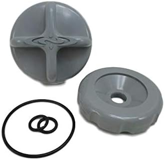 Dimension One D1 D-1 Diverter Knob Cap & O-Ring Kit Gray Spa Hot Tub Part