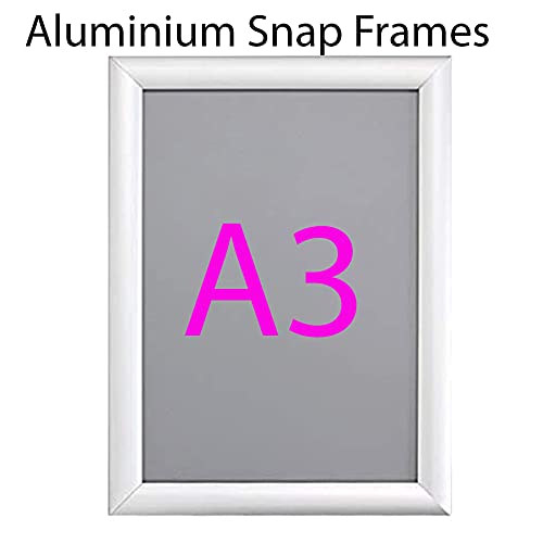 Cadre à clipser en aluminium format A3 pour l'affichage de vos menus et certificats professionnels - 2