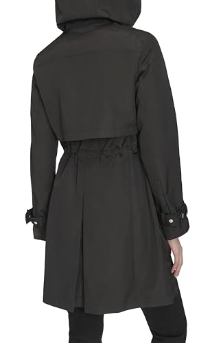 Cole Haan Women's Travel Packable Casual Trench Style Parka Jacket4