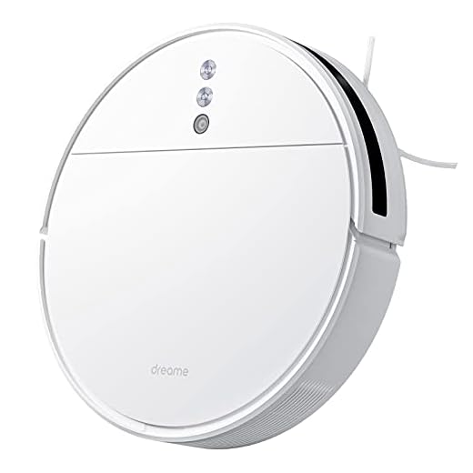 Dreame F9 Robot Aspirateur Laveur Alexa, Wi-FI, Navigation Intelligente, 2500 Pa Puissance d'Aspiration, Autonomie de 150min, Silencieux, Poils d'animaux, Sol Dur, Tapis