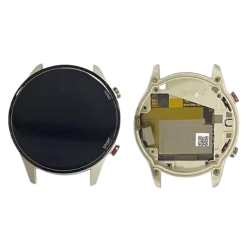 Écran tactile LCD Xiaomi Watch Color Sports XMWTCL02 avec cadre blanc pour réparation de montre
