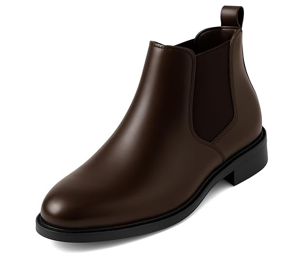 Formal Shoes for Men | Slip-On Dress Shoes with Cushioned Insole | Comfortable & Stylish Non Lace-Up Design for Office-picture-10