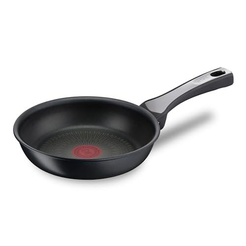 Tefal Unlimited On Sartén 20 cm con revestimiento resistente, thermo-signal, apta para gas, vitrocerámica, eléctricas e inducción, apto para horno hasta 175º, forma profunda