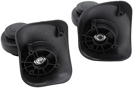 2Pcs Luggage Swivel Wheels, Office Chair Caster Wheel Universal Swivel Suitcase Replacement Wheels For Travel Case