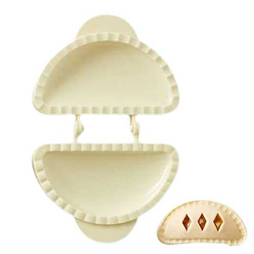 HINAA Pocket Pie Molds - Fall Hand Pie Maker - Autumn Cookie Cutter Pastry Tools - Dumpling Press for Baking