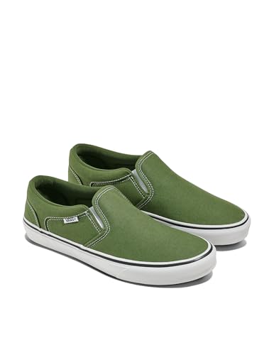 Image of Vans Men's Asher Slip-on Shoe - Comfortable Sneakers for Walking, Fashion & Everyday Wear