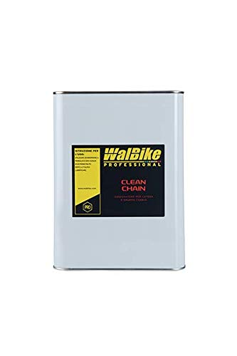 WalBike - CLEAN CHAIN 5 lt - Formato Professional Pulitore Sgrassatore Protettivo Per Catene Bici