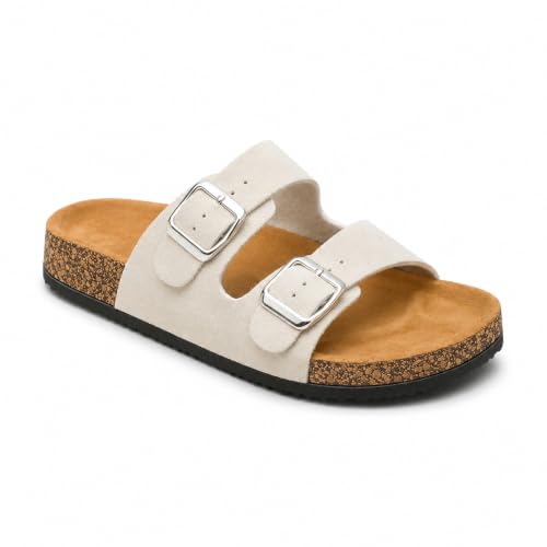 Image of layasa Women Flip Flop| Lightweight & Stylish Cushioned Slides | Adjustable Buckle Strap | Comfortable, Anti-Skid Flip Flops | Sandals