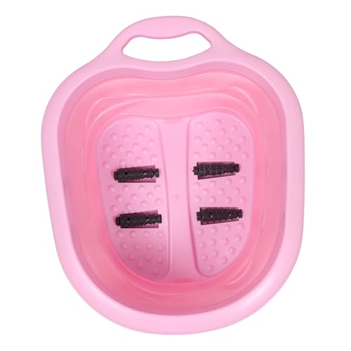 Spa de pies plegable portátil FRCOLOR para viaje miniatura 1